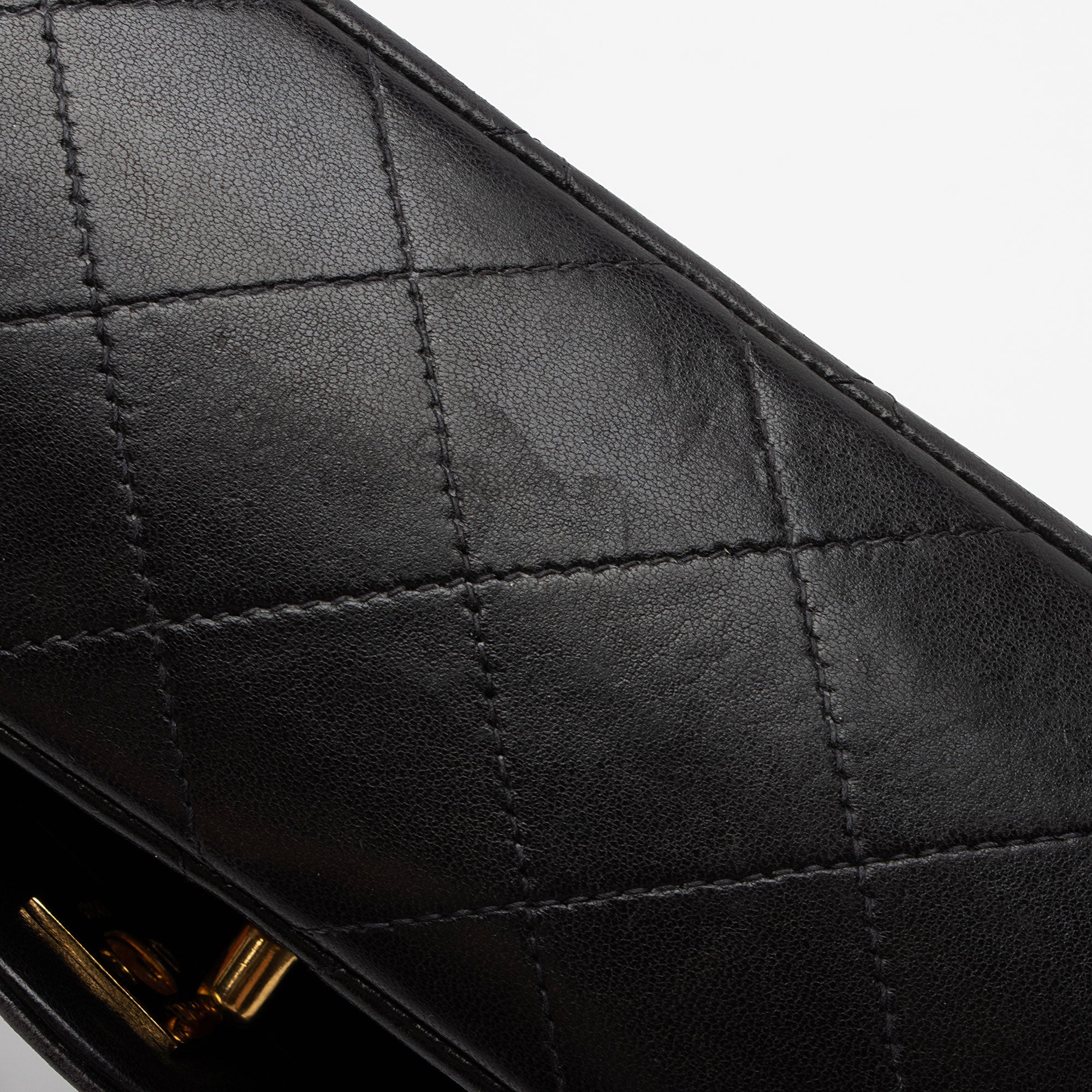 Top Quality Chanel Vintage Lambskin Classic Small Double Flap Bag (SHF-wNnnBD)