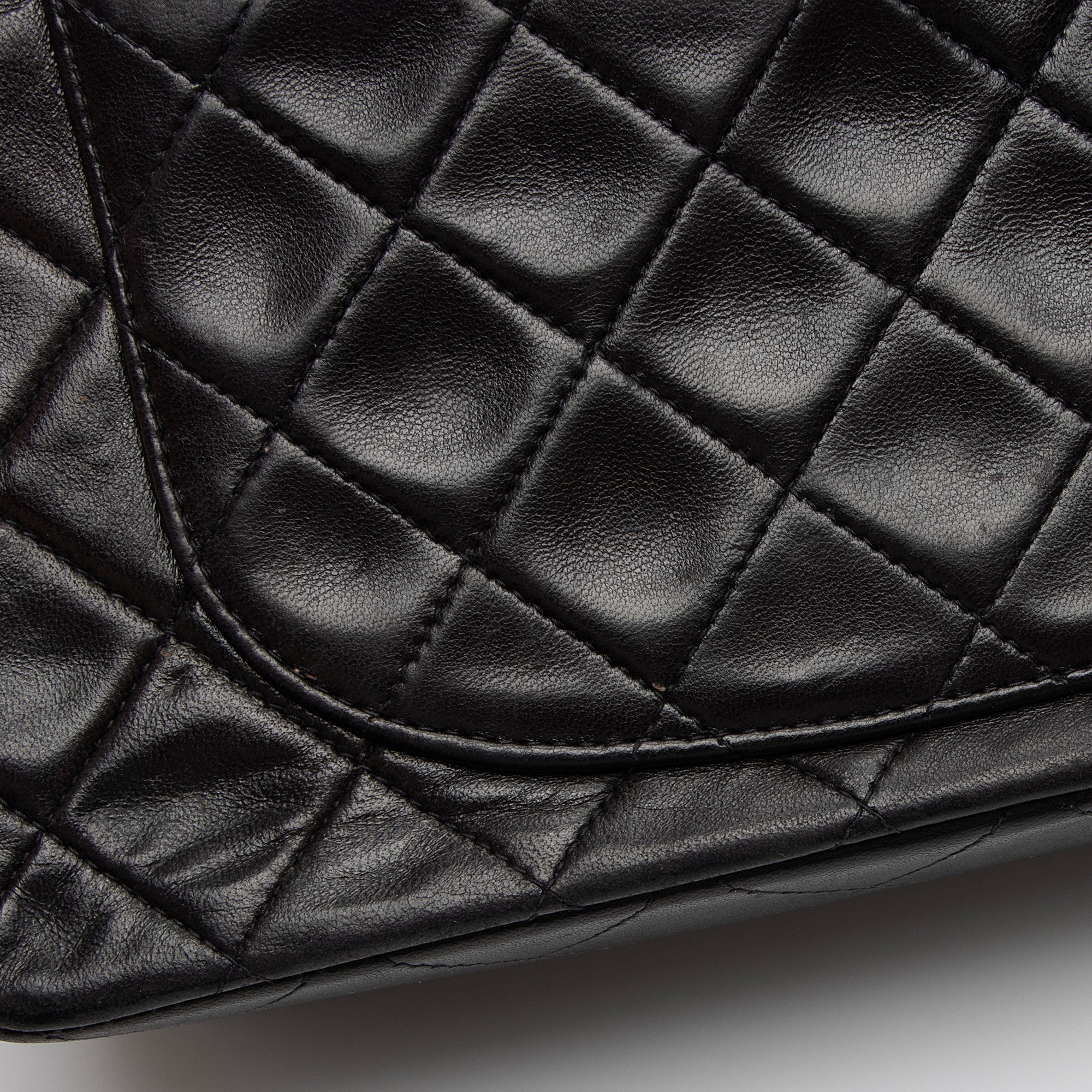 Top Quality Chanel Vintage Lambskin Classic Small Double Flap Bag (SHF-wNnnBD)