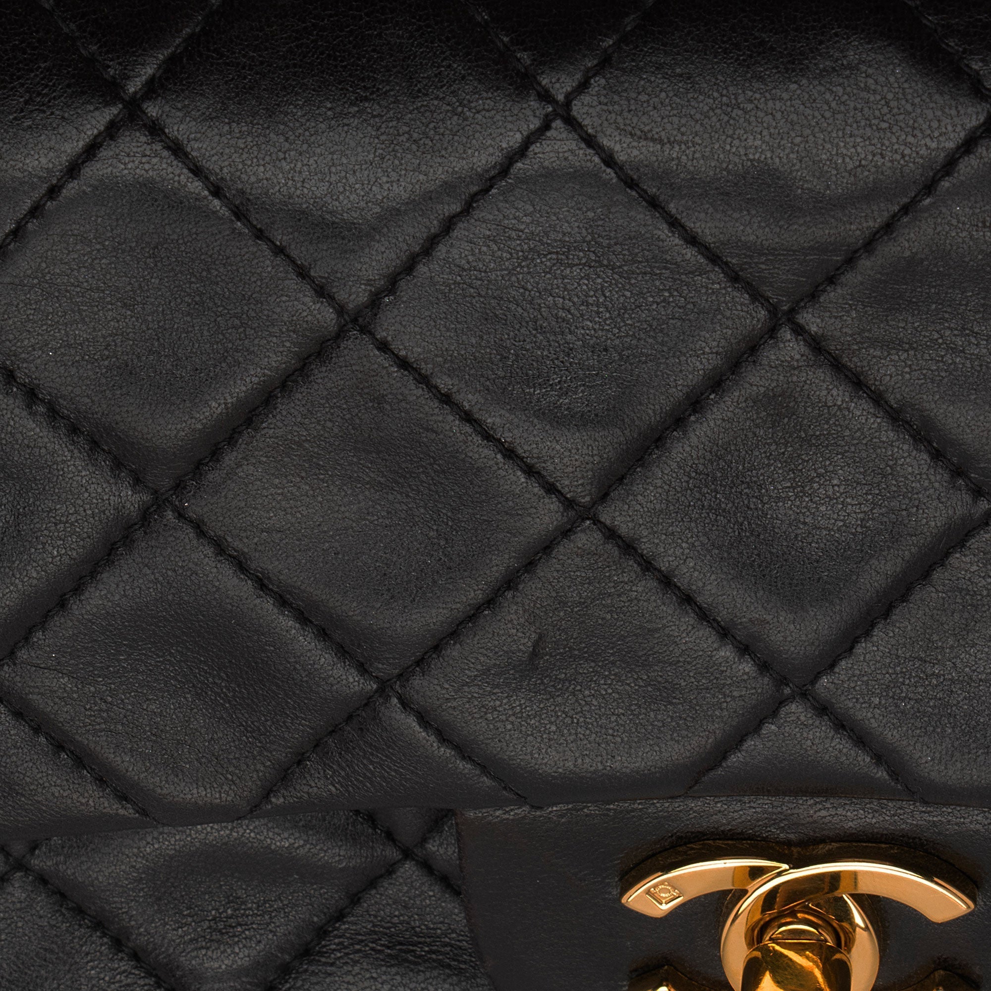 Top Quality Chanel Vintage Lambskin Classic Small Double Flap Bag (SHF-wNnnBD)