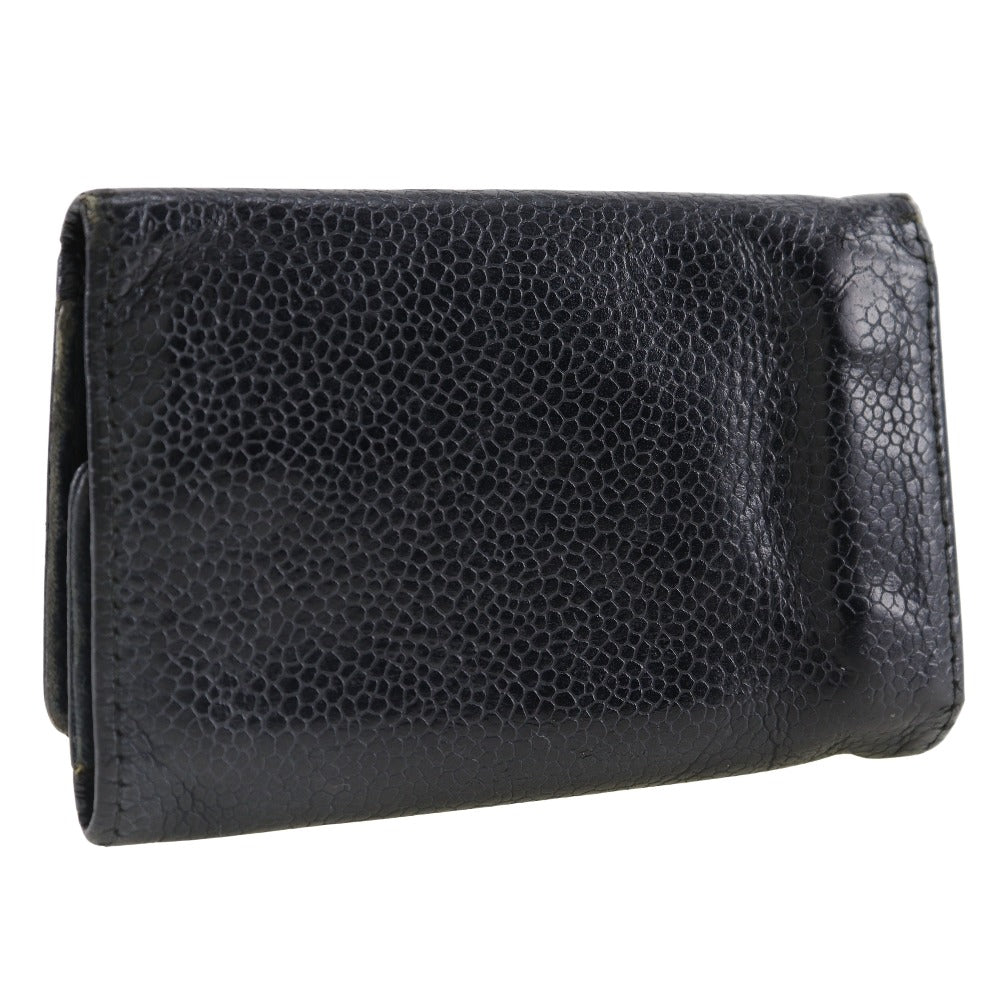 Top Quality Chanel Caviar Skin Key Case