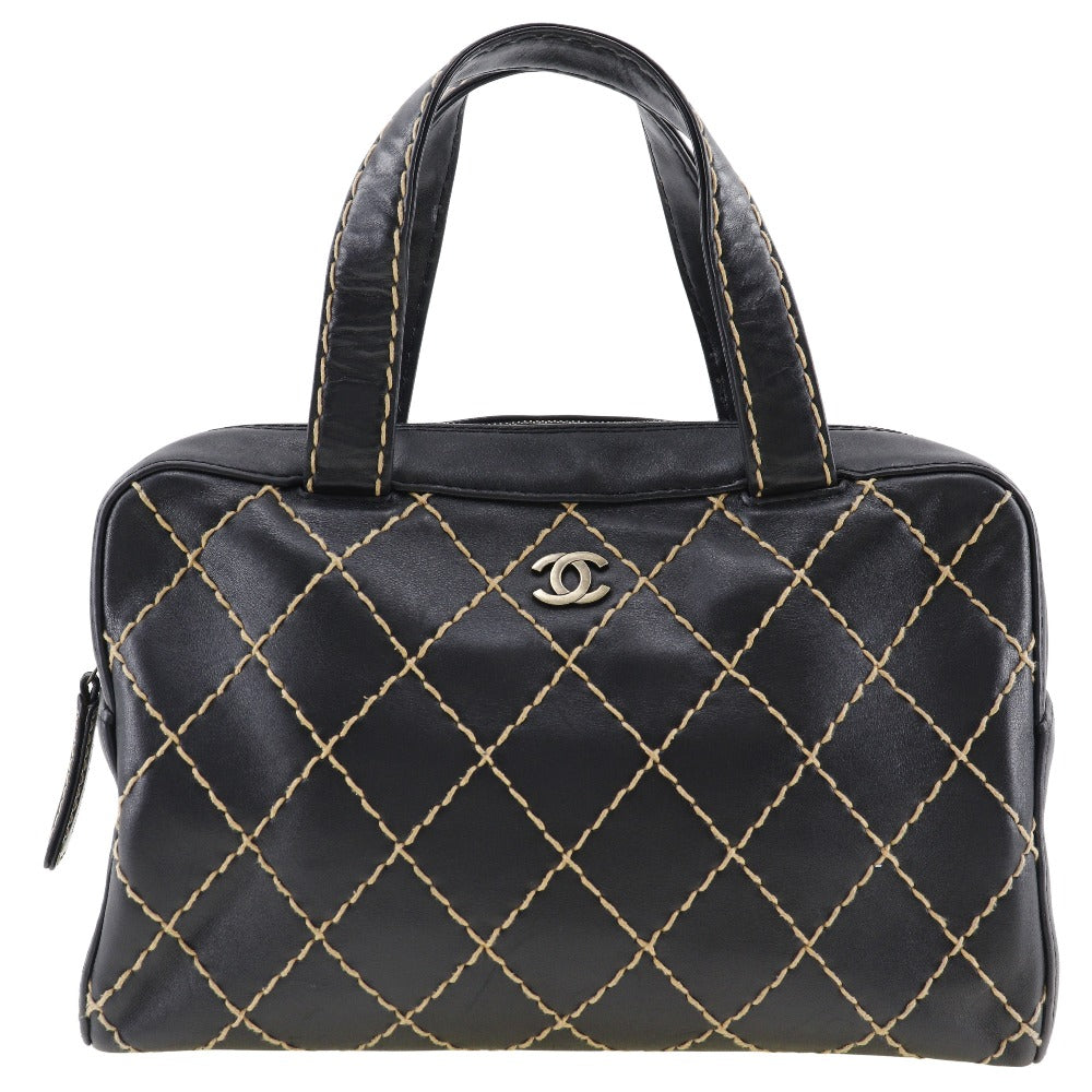 Top Quality Chanel Wild Stitch Handbag Black