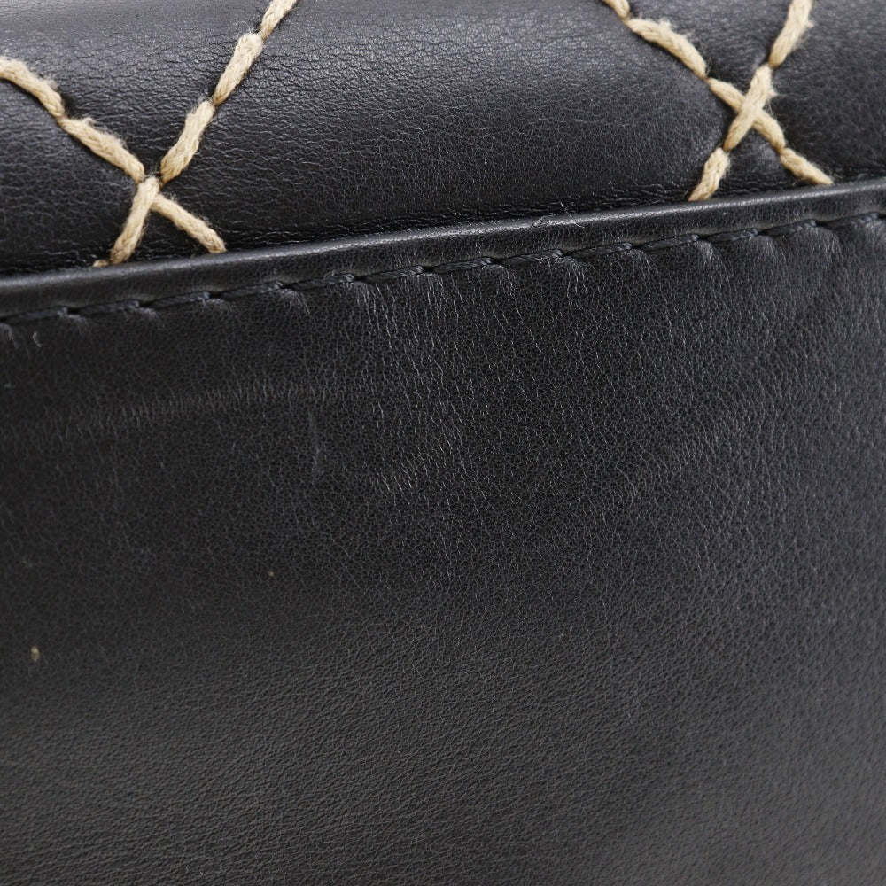 Top Quality Chanel Wild Stitch Handbag Black