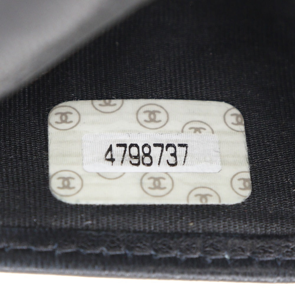 Top Quality Chanel Caviar Card Case Black