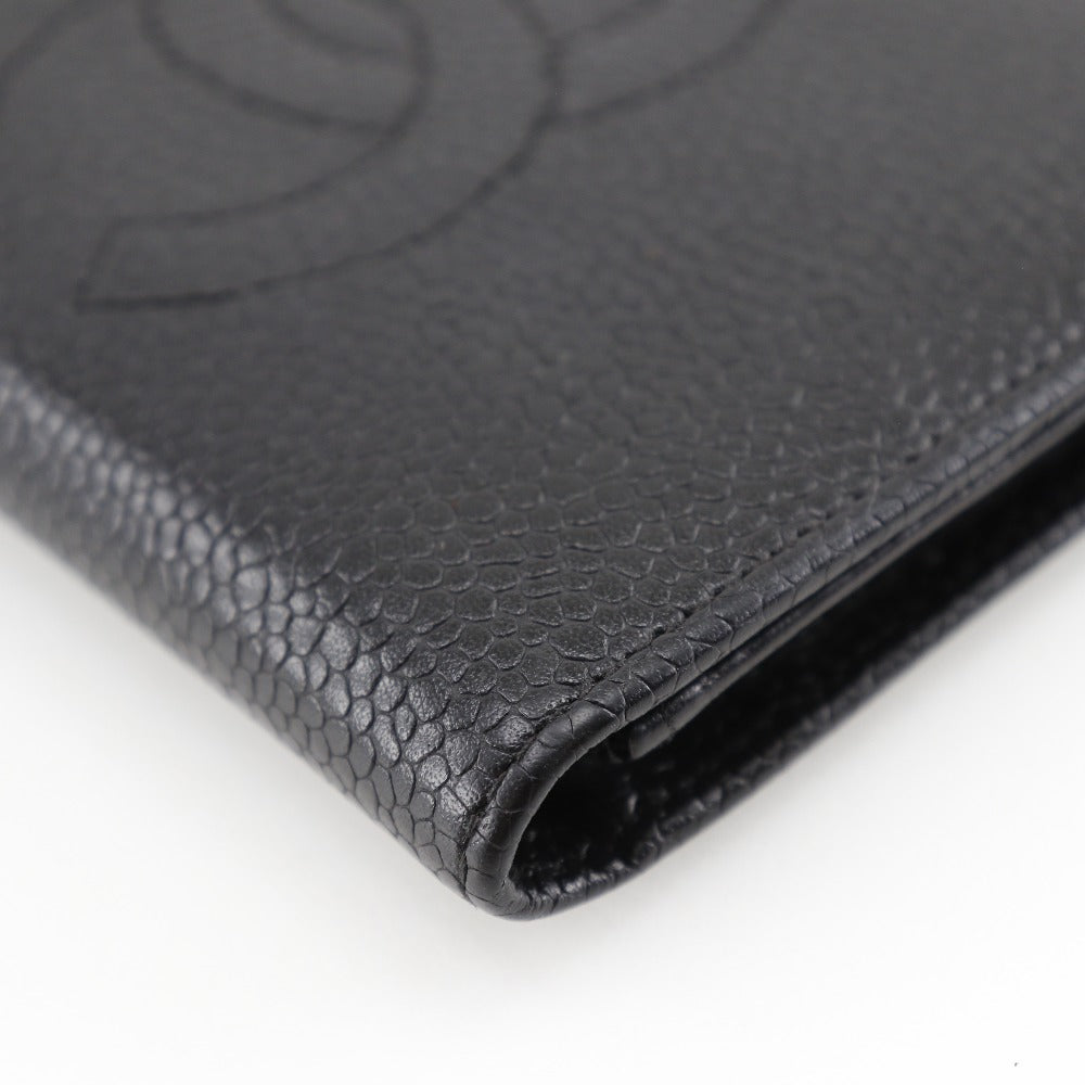 Top Quality Chanel Caviar Card Case Black