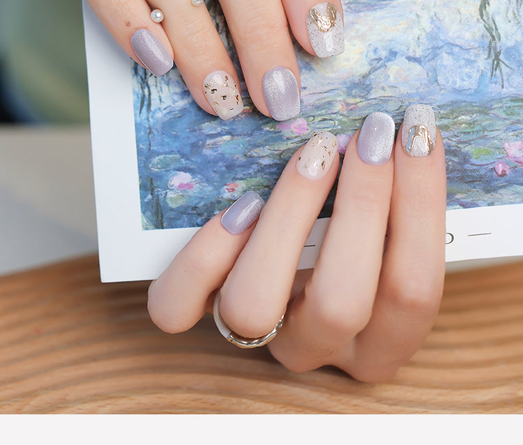 Nail Art,Nail Designs,Manicure Ideas,Nail Art Trends,Oval-shaped nails,Press-on nails,Removable nails,Fake nails