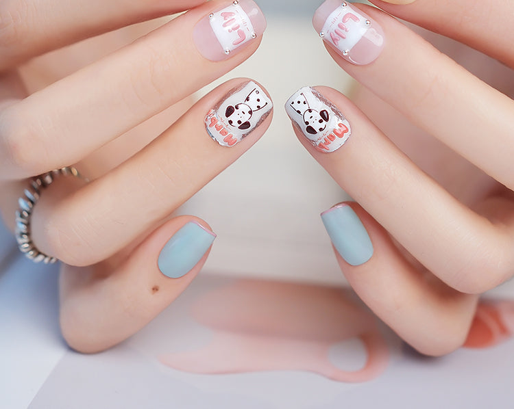 Nail Art,Nail Designs,Manicure Ideas,Nail Art Trends,Oval-shaped nails,Press-on nails,Removable nails,Fake nails