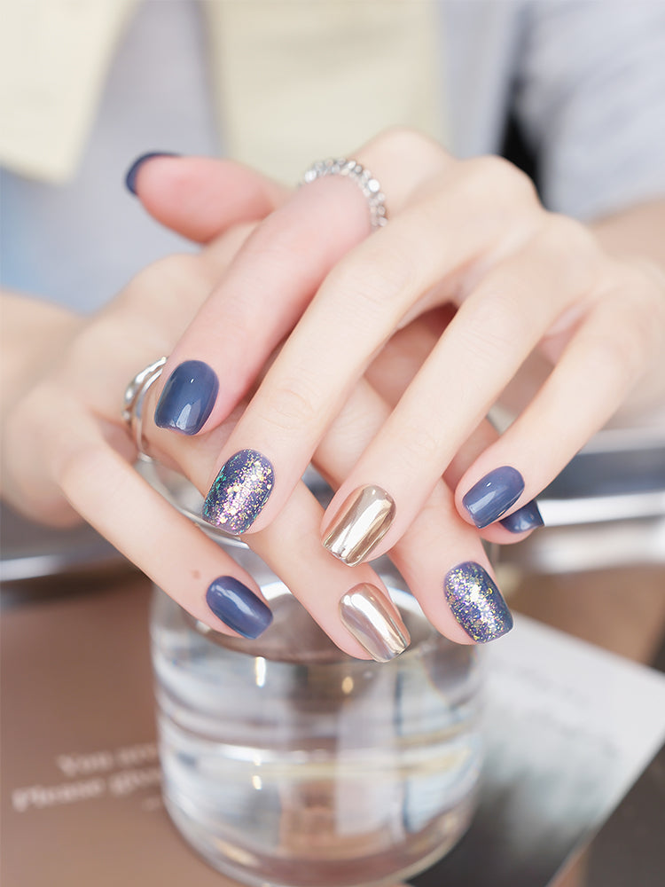 Nail Art,Nail Designs,Manicure Ideas,Nail Art Trends,Oval-shaped nails,Press-on nails,Removable nails,Fake nails