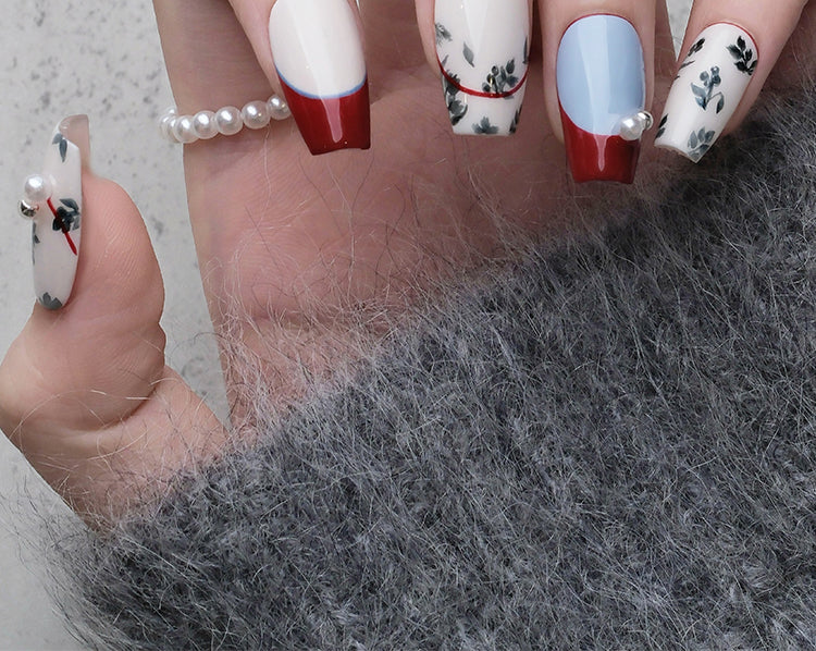Nail Art,Nail Designs,Manicure Ideas,Nail Art Trends,Press-on nails,Removable nails,Fake nails,Trapezoid nails
