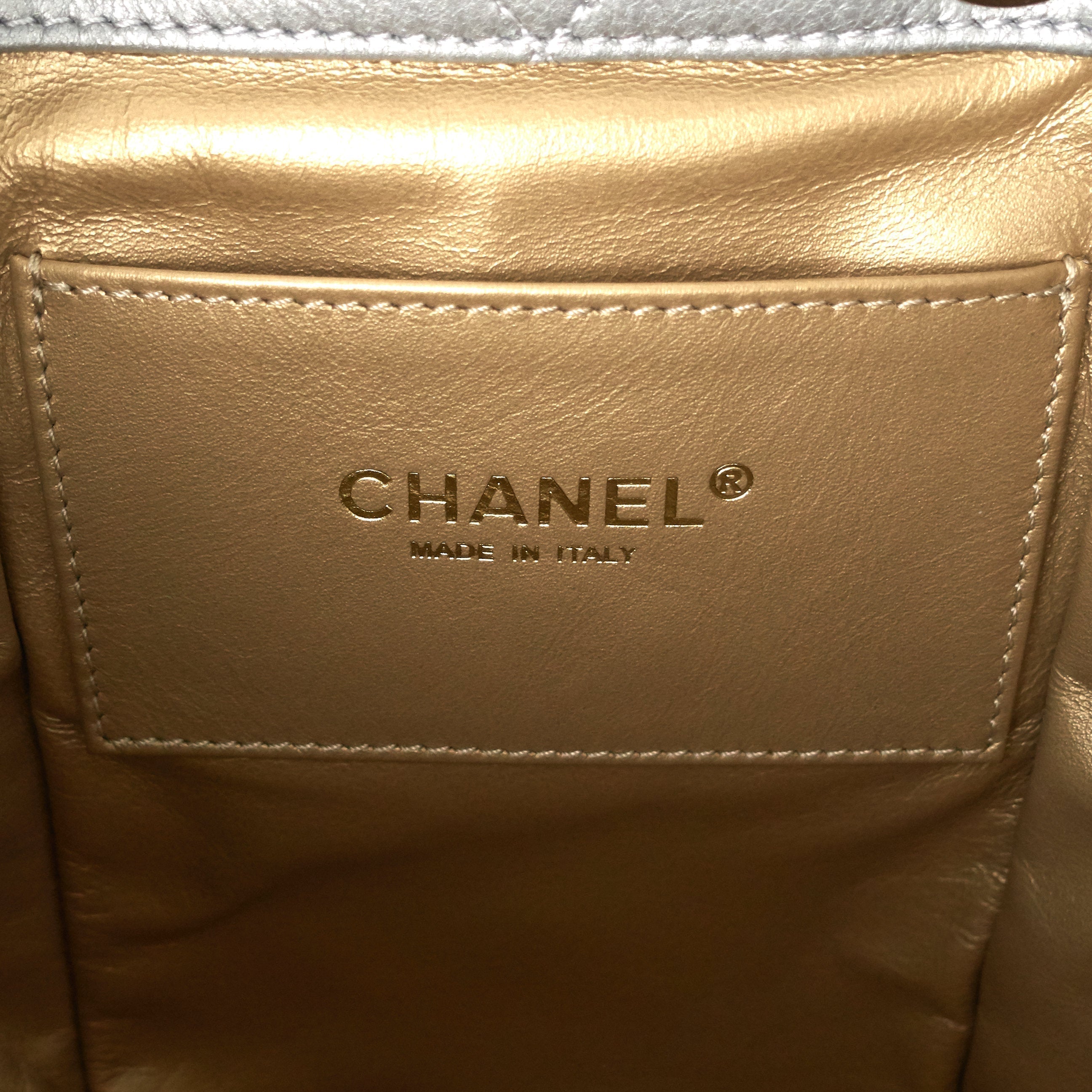 Top Quality Chanel CC Lambskin Leather Chain New Backpack
