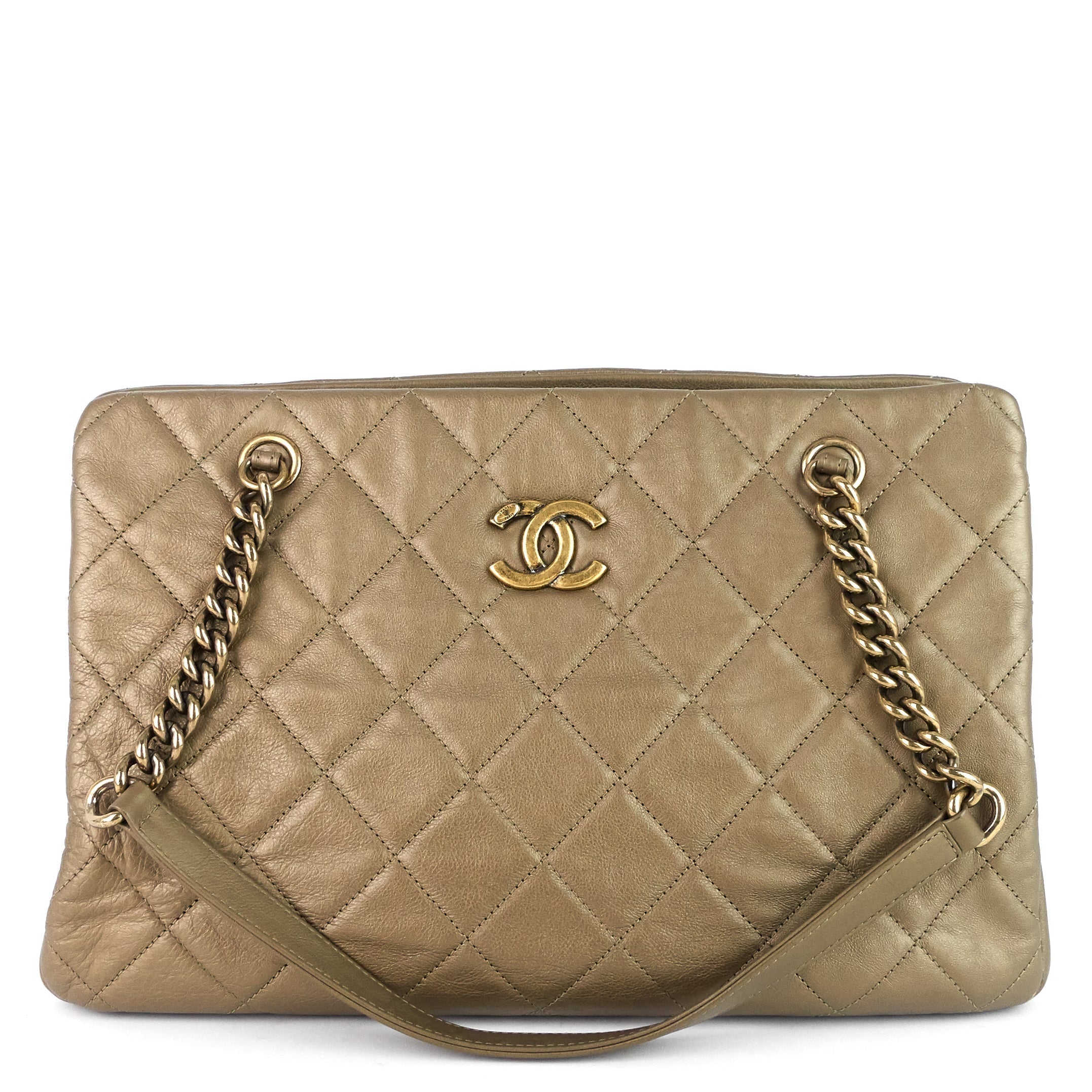 Top Quality Chanel CC Crown Medium Calfskin Bag
