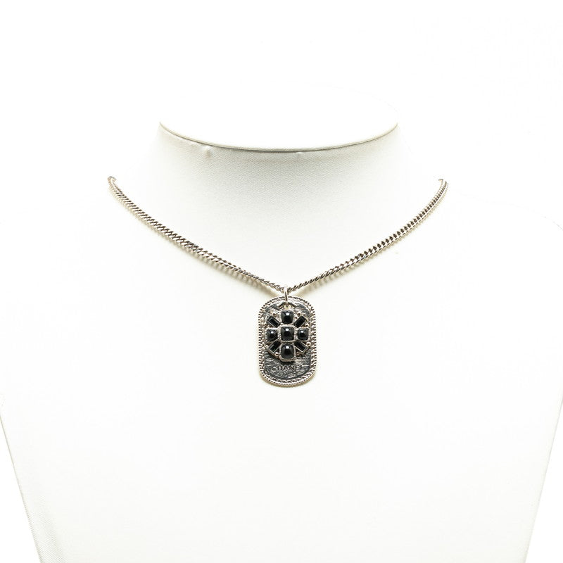 Top Quality Chanel Metal Dog Tag Necklace
