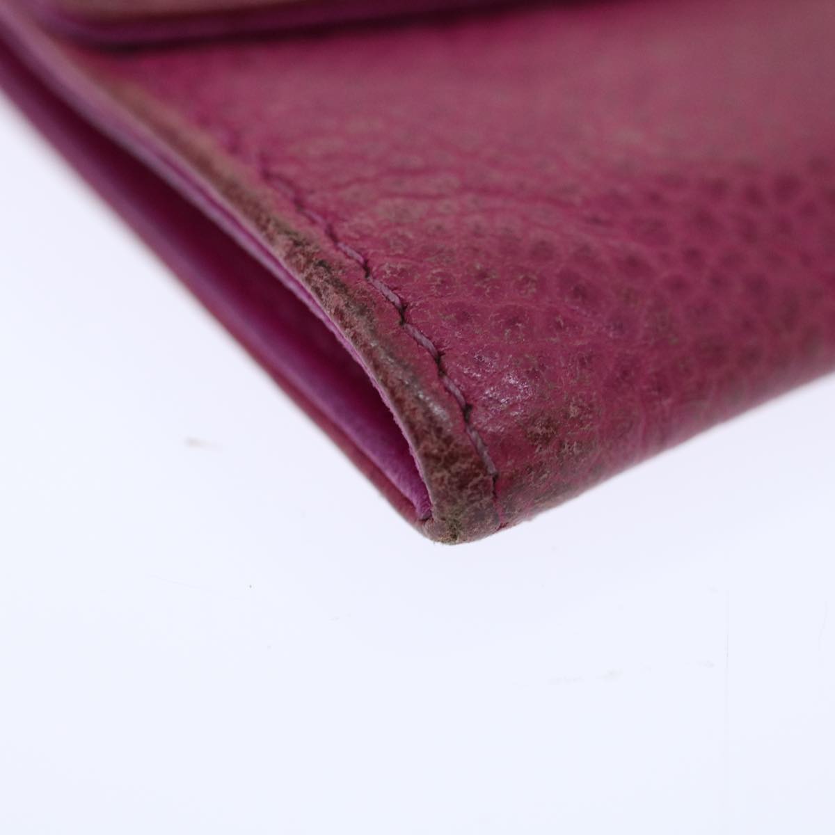 Top Quality Chanel COCO Mark Coin Purse Caviar Skin Pink CC Auth ar11706