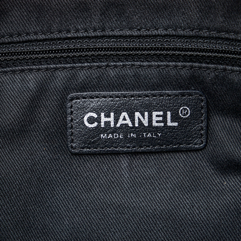 Top Quality Chanel Cocomark Line Chain Shoulder Bag s Bag Brown Silver Leather Ladies CHANEL