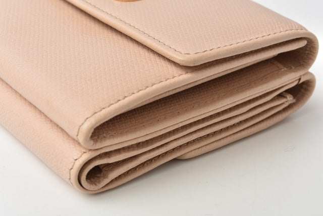 Top Quality Chanel Leather Bifold Wallet A20902 Beige
