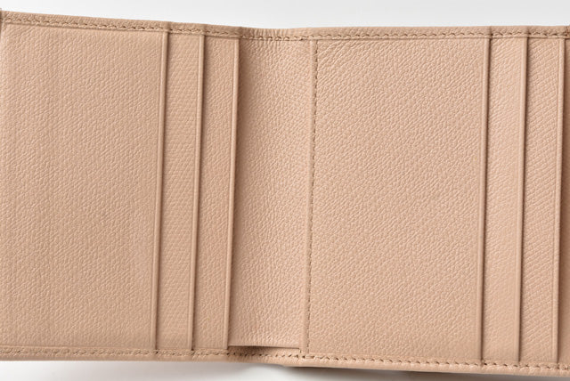 Top Quality Chanel Leather Bifold Wallet A20902 Beige