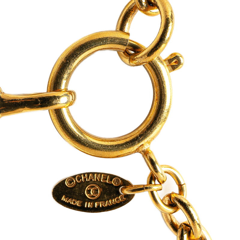 Top Quality Chanel Coco Mark Diamond Motif Chain Necklace