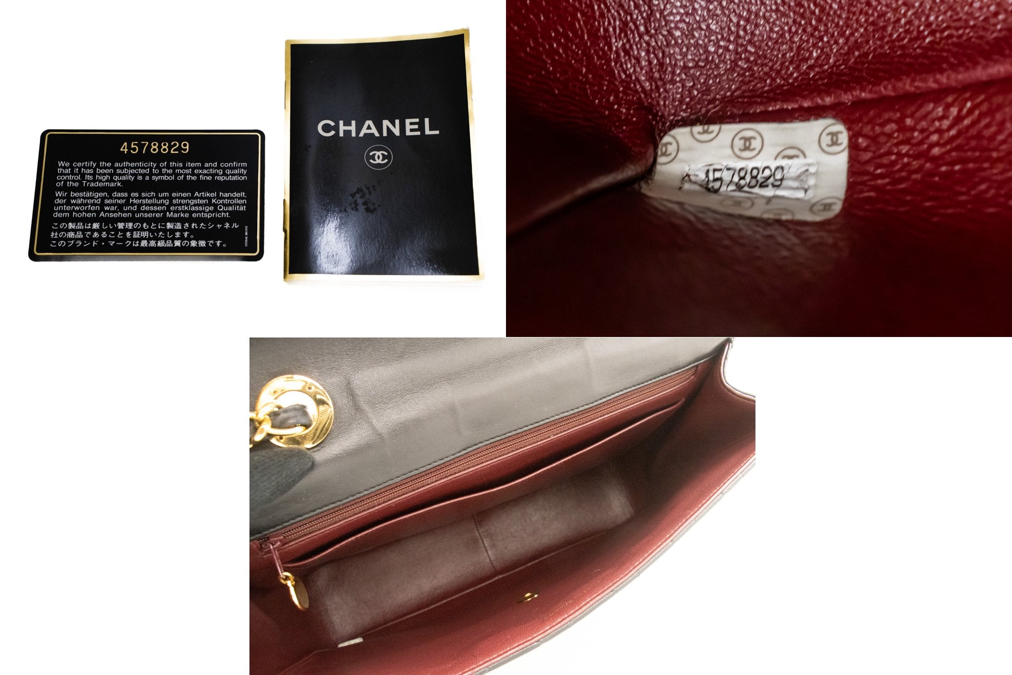 Top Quality Chanel Classic Large 11 Chain Shoulder Bag New Black Lambskin