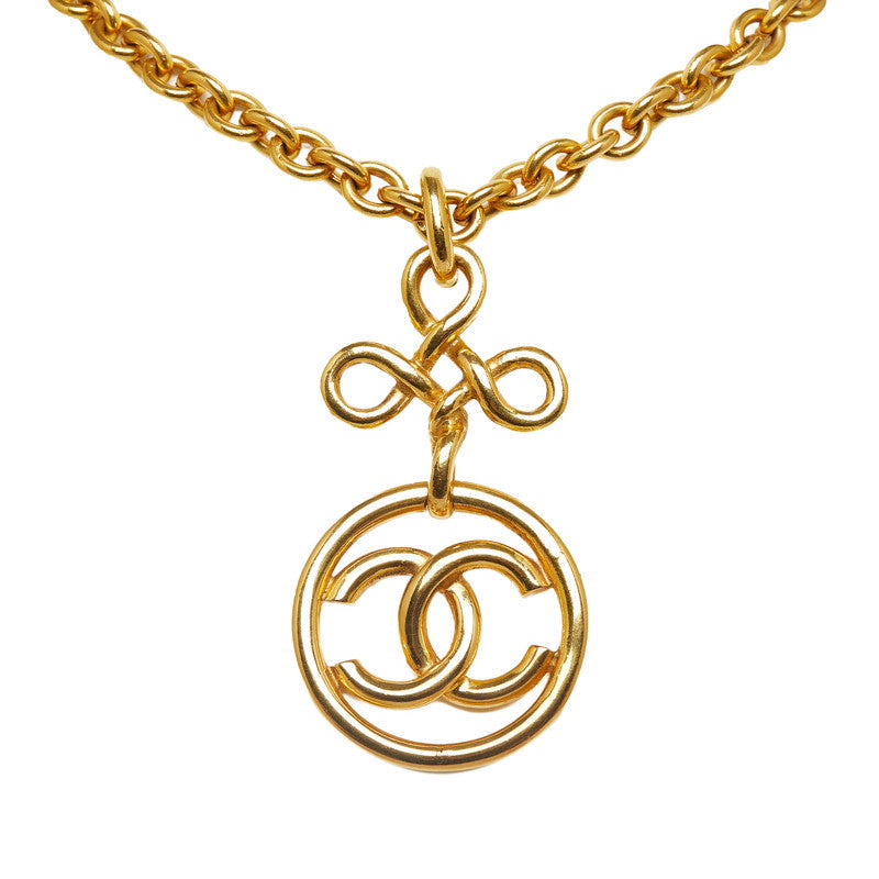 Top Quality Chanel Vintage Cocomark Circle Collar Gold Chanel