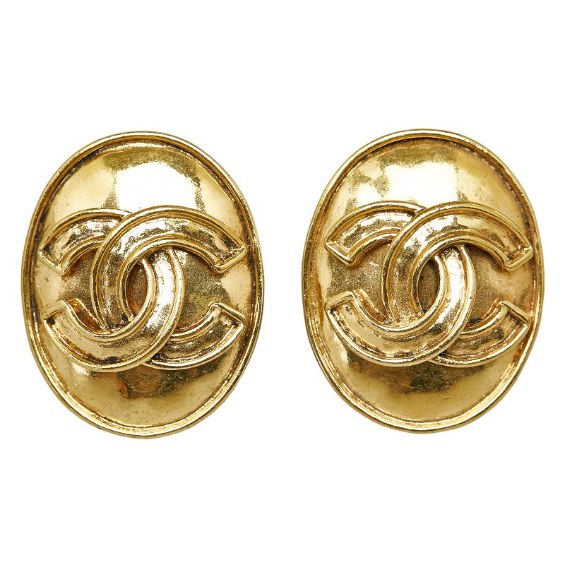 Top Quality Chanel Cocomark Drop Earring Gold Chanel