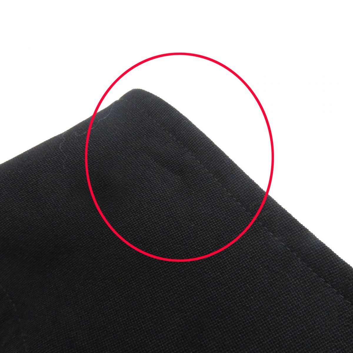 Top Quality Chanel Vintage Wool Skirt Black 38