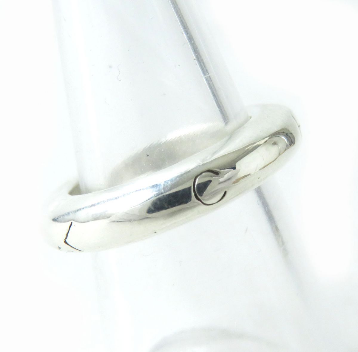 Top Quality Chanel Vintage SV925 Logo Ring Silver