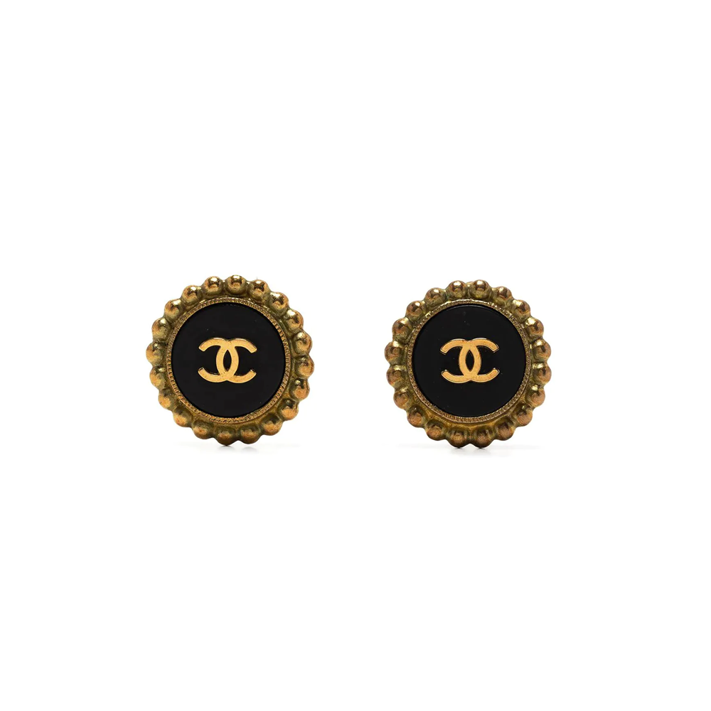 Top Quality Chanel Clip-on Button Earrings