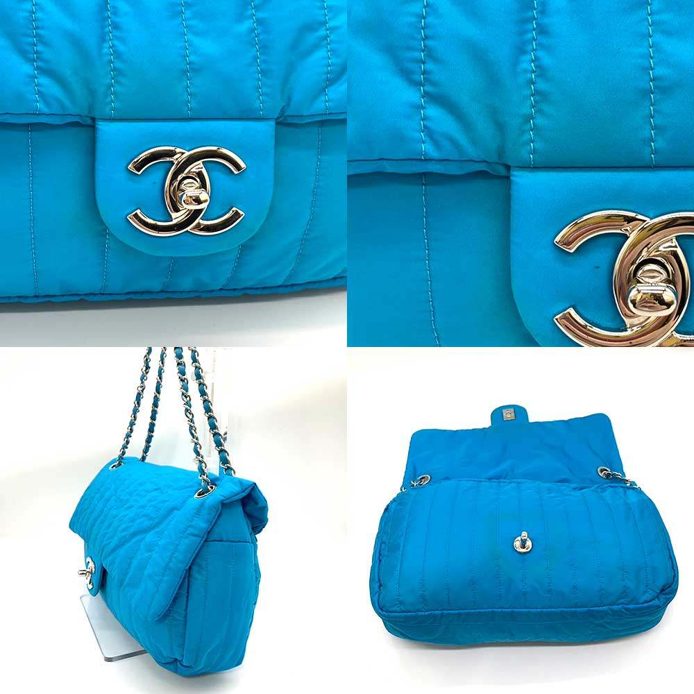 Top Quality Chanel Nylon Mademoiselle Chain Shoulder Bag