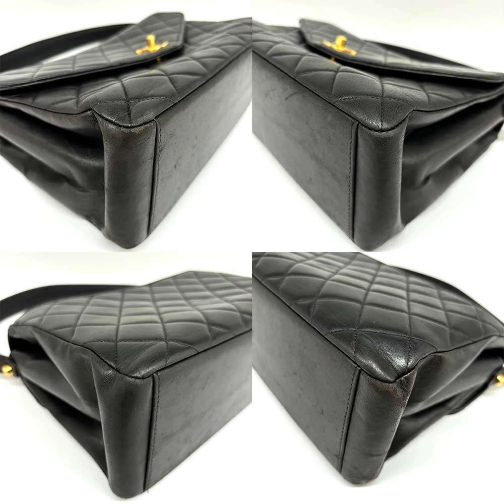 Top Quality Chanel Matelasse Lambskin Top Handle Handbag in New Condition