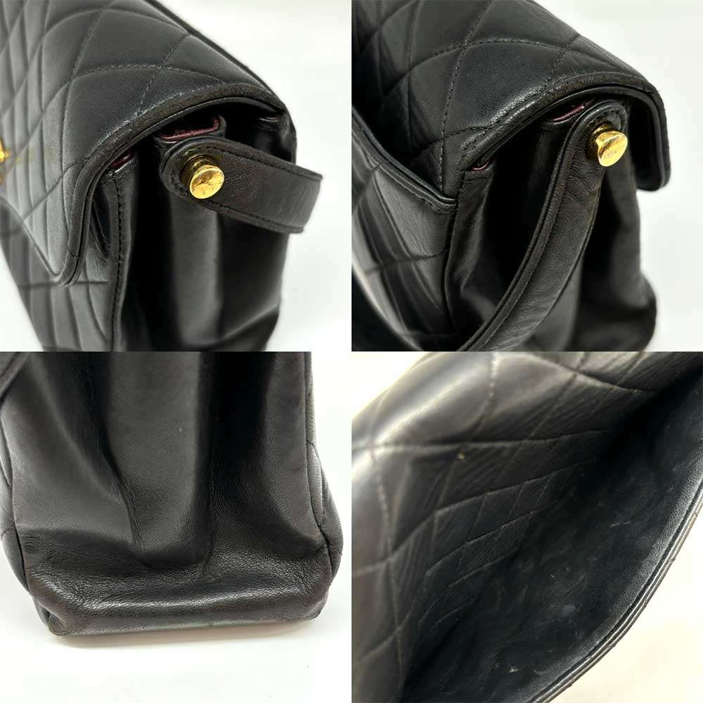 Top Quality Chanel Matelasse Lambskin Top Handle Handbag in New Condition