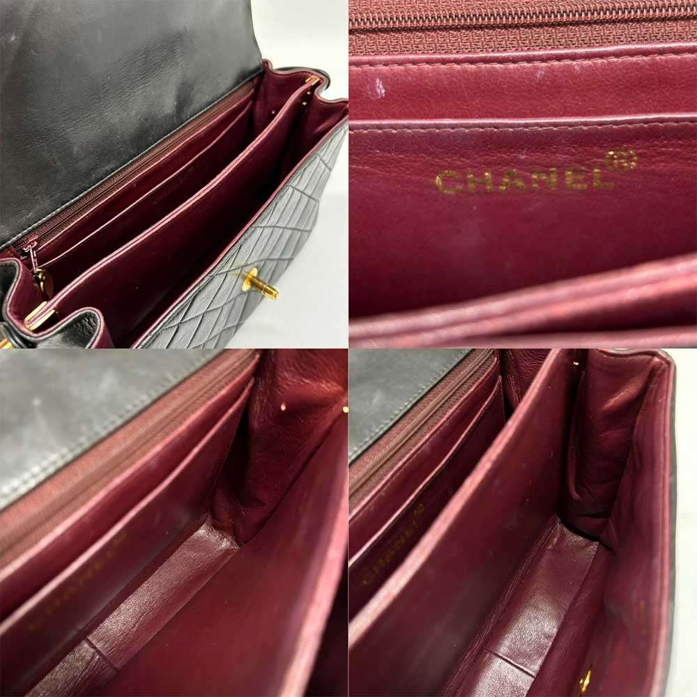 Top Quality Chanel Matelasse Lambskin Top Handle Handbag in New Condition