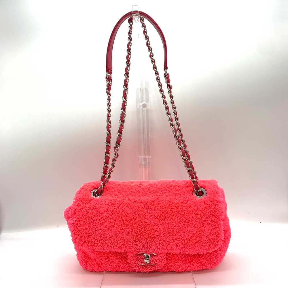 Top Quality Chanel Chain Shoulder Bag Pink 2way