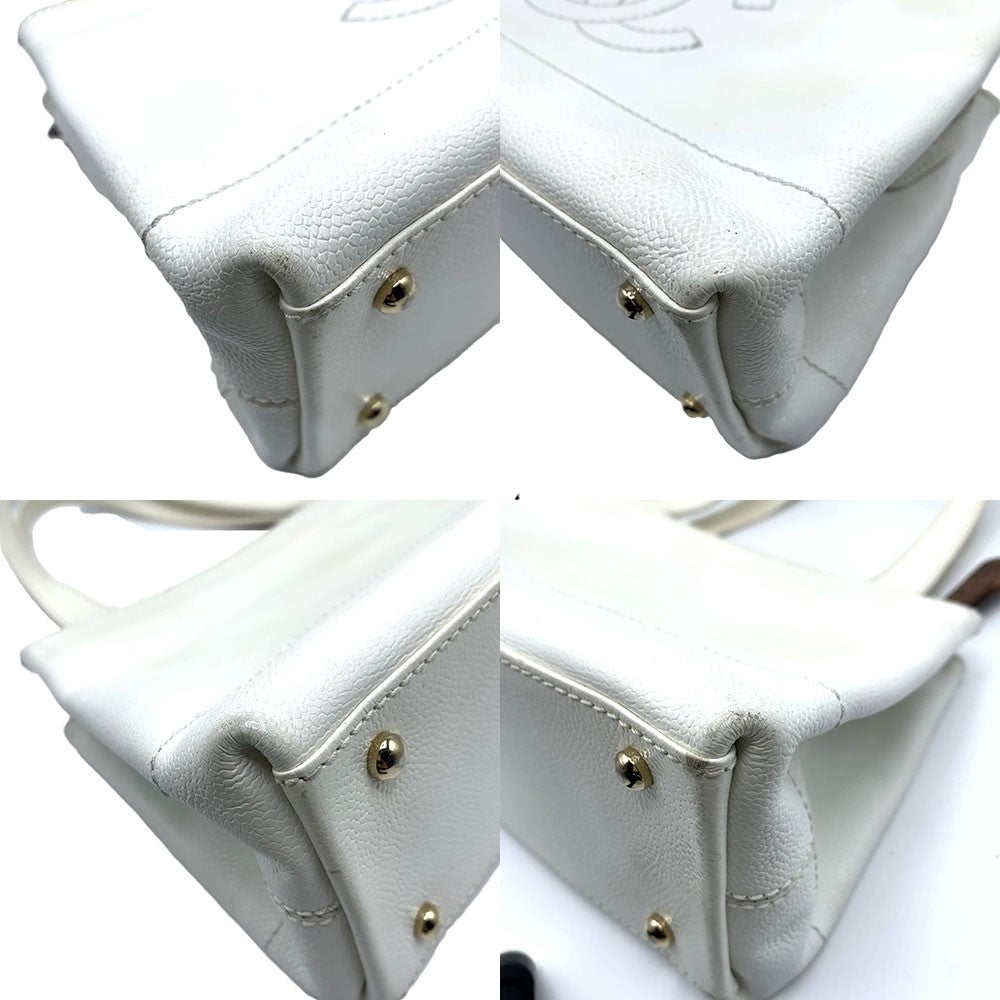 Top Quality Chanel Caviar Skin Coco Mark Tote Bag