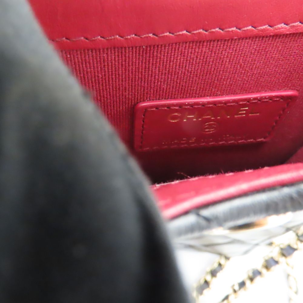 Top Quality Chanel Lambskin Coco Mark Phone Case Crossbody