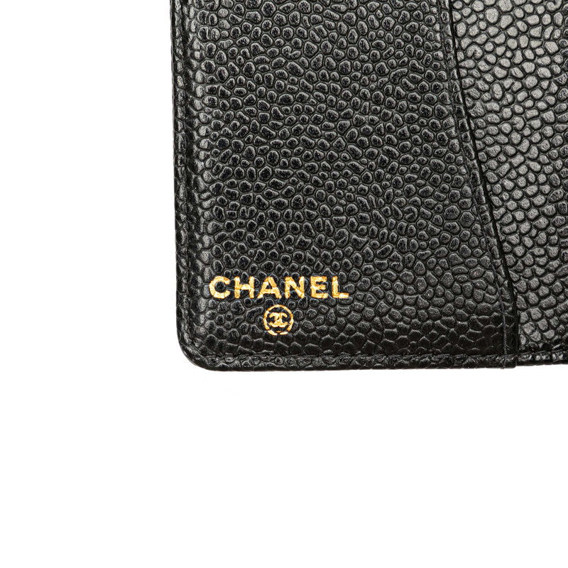 Top Quality Chanel Caviar Skin Coco Mark Notebook Cover Agenda