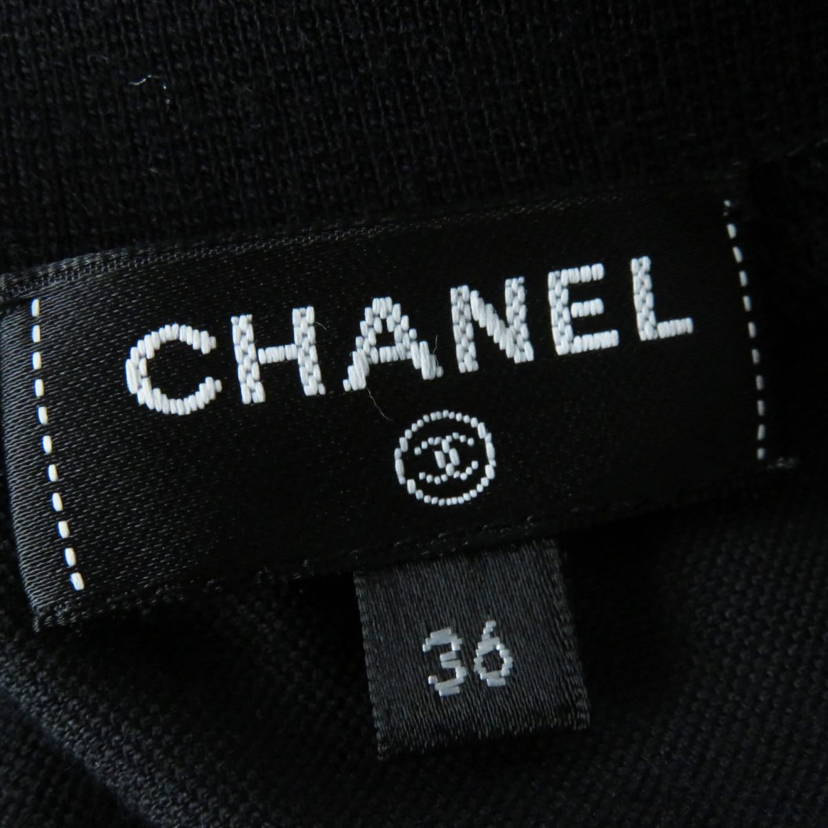 Top Quality Chanel Velvet Sweatshirt Border Pattern Black Gray Pink 36