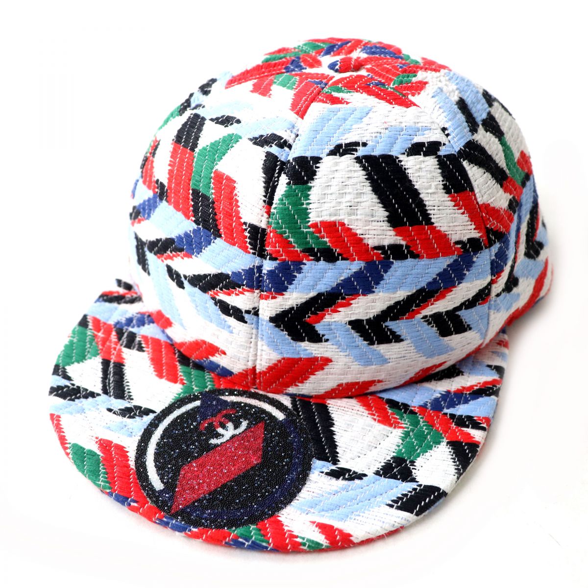 Top Quality Chanel COCO Mark Tweed Cap Snapback