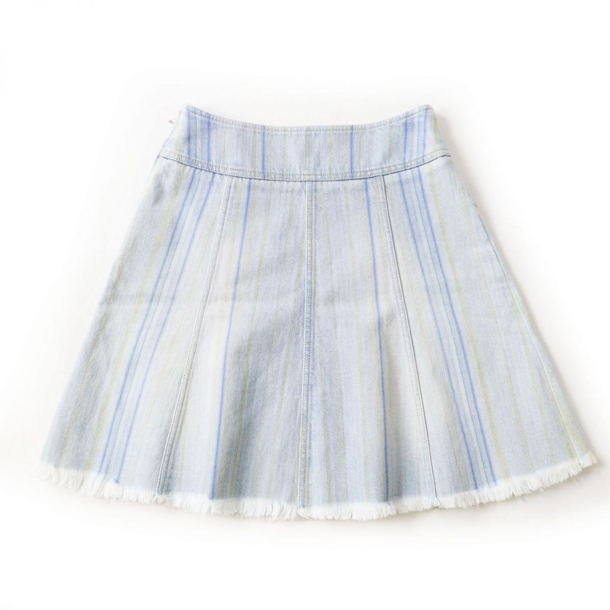 Top Quality Chanel Denim Skirt. A-line. Made in Italy