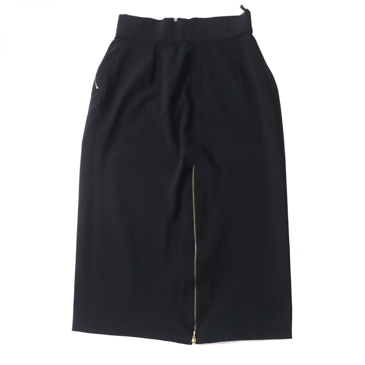 Top Quality Chanel Vintage Long Skirt Black M