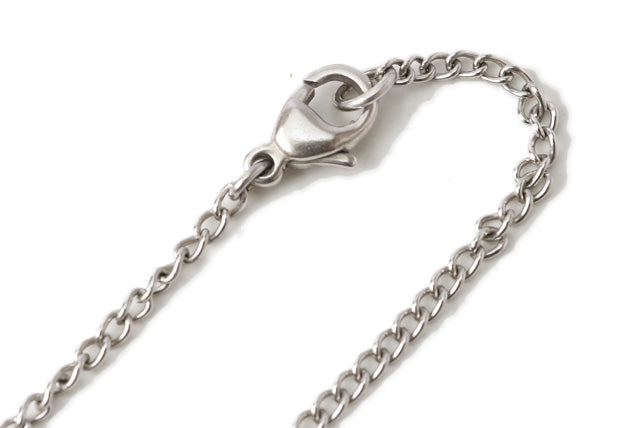 Top Quality Chanel Necklace/Pendant Coco Mark/CC Coral Orange/Silver