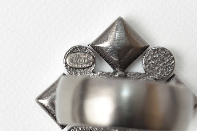 Top Quality Chanel Metal Diamond Ring Size 13