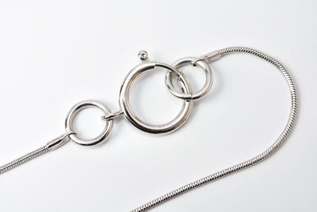 Top Quality Chanel Long Necklace Mademoiselle Motif Silver