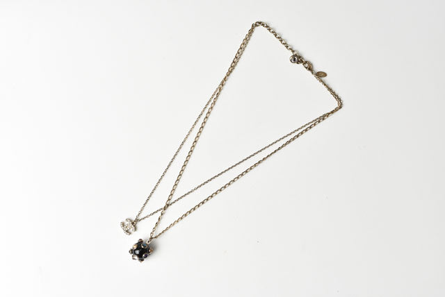 Top Quality Chanel Necklace/Pendant/Bracelet Coco Mark Rhinestone Multicolor/Gold