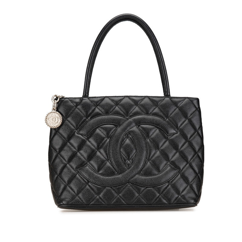 Top Quality Chanel Caviar Skin Coco Mark Tote Bag A01804
