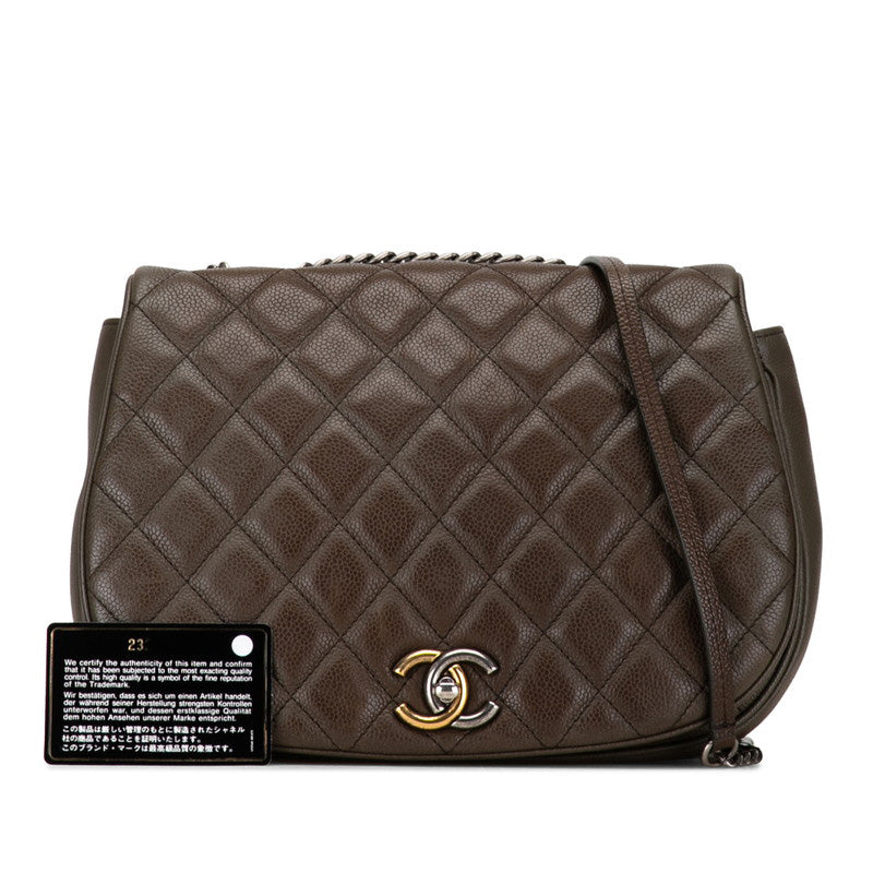Top Quality Chanel Caviar Skin Matelasse Chain Shoulder Bag