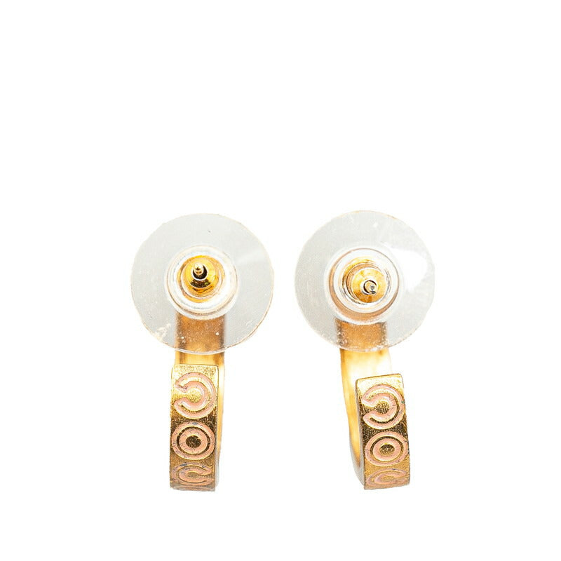 Top Quality Chanel COCO Gold Hoop Earrings