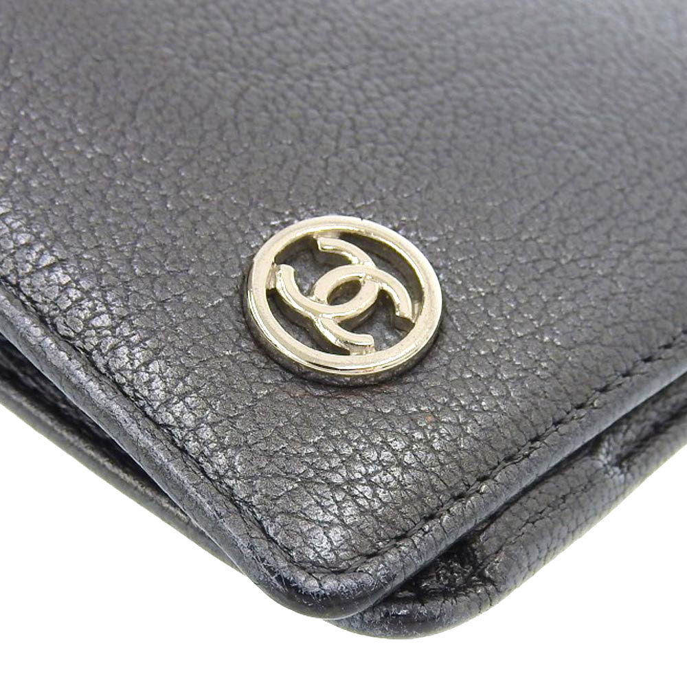 Top Quality Chanel Metallic Lambskin Bifold Long Wallet