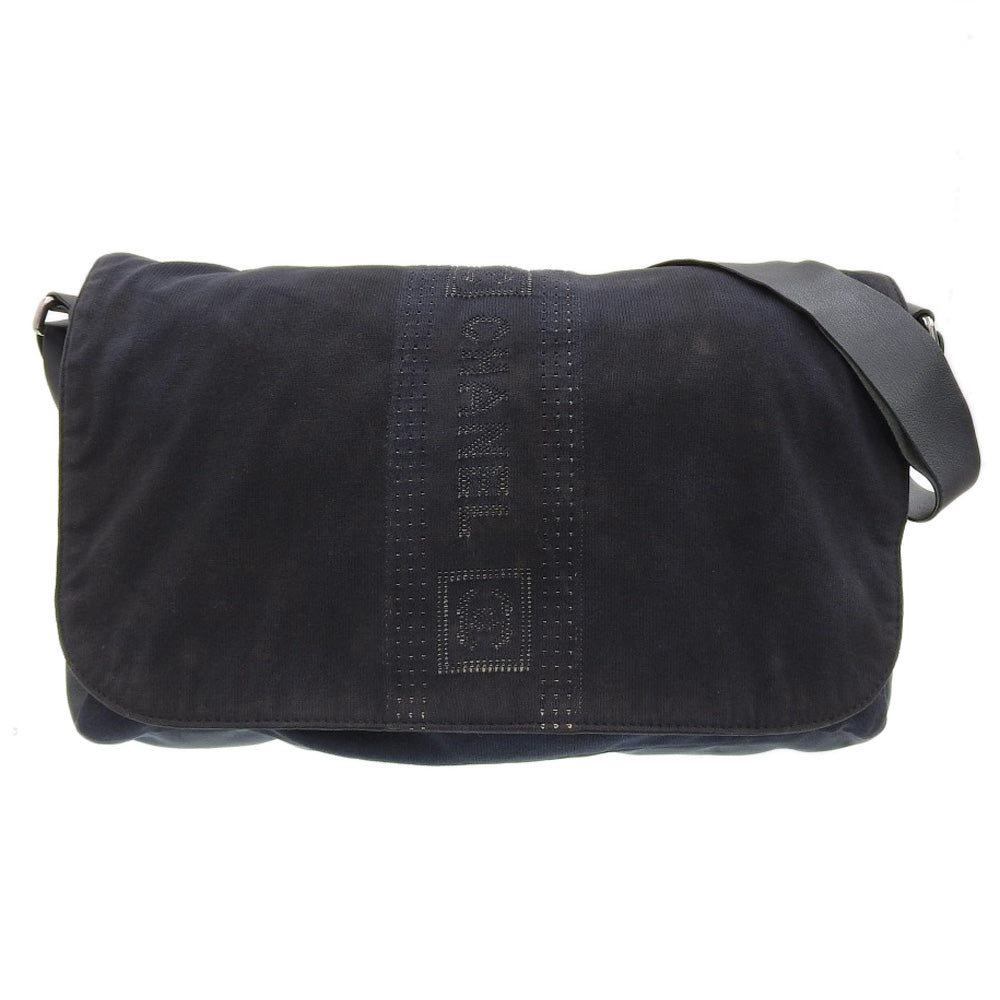 Top Quality Chanel Logo Shoulder Bag Messenger Black
