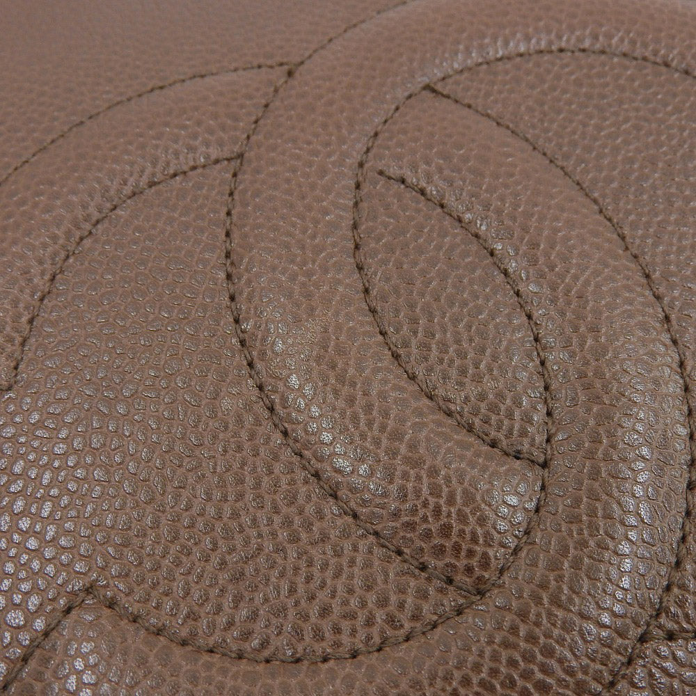 Top Quality Chanel Caviar Chain Shoulder Bag Vintage Brown