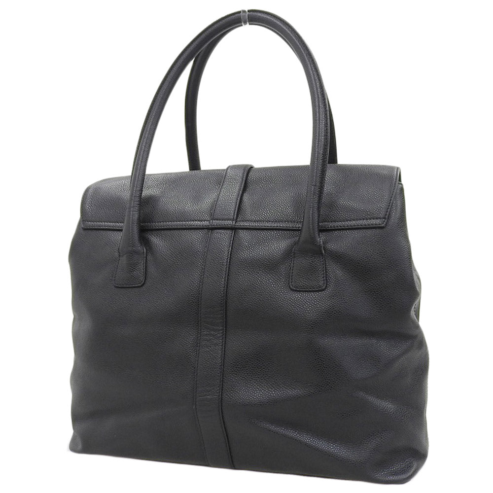 Top Quality Chanel Caviar Skin Coco Mark Turn Lock Shoulder Bag Vintage