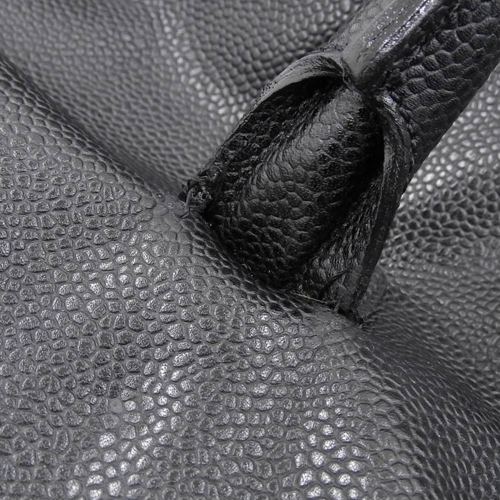 Top Quality Chanel Caviar Skin Coco Mark Turn Lock Shoulder Bag Vintage